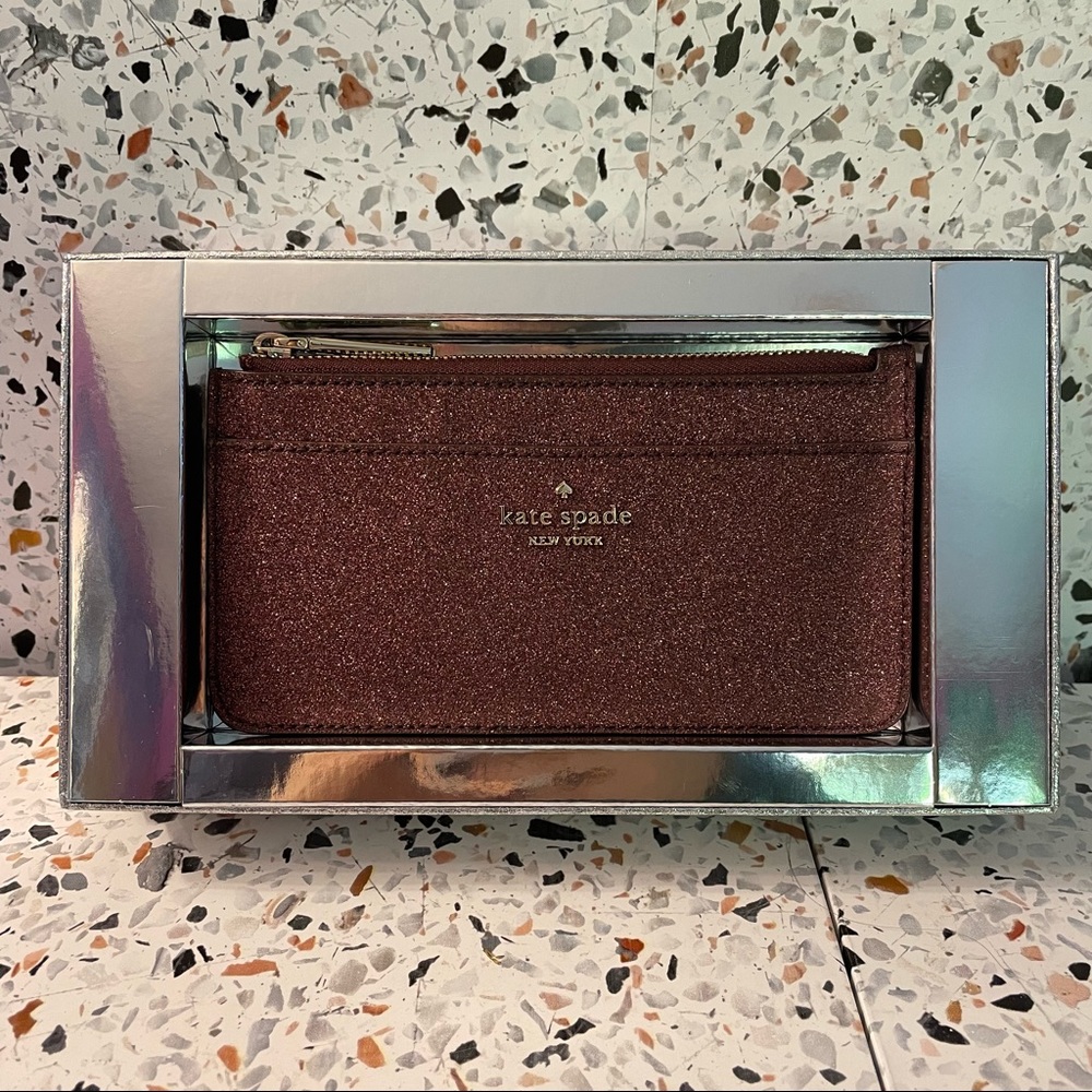 Glitter Large Slim Cardholder